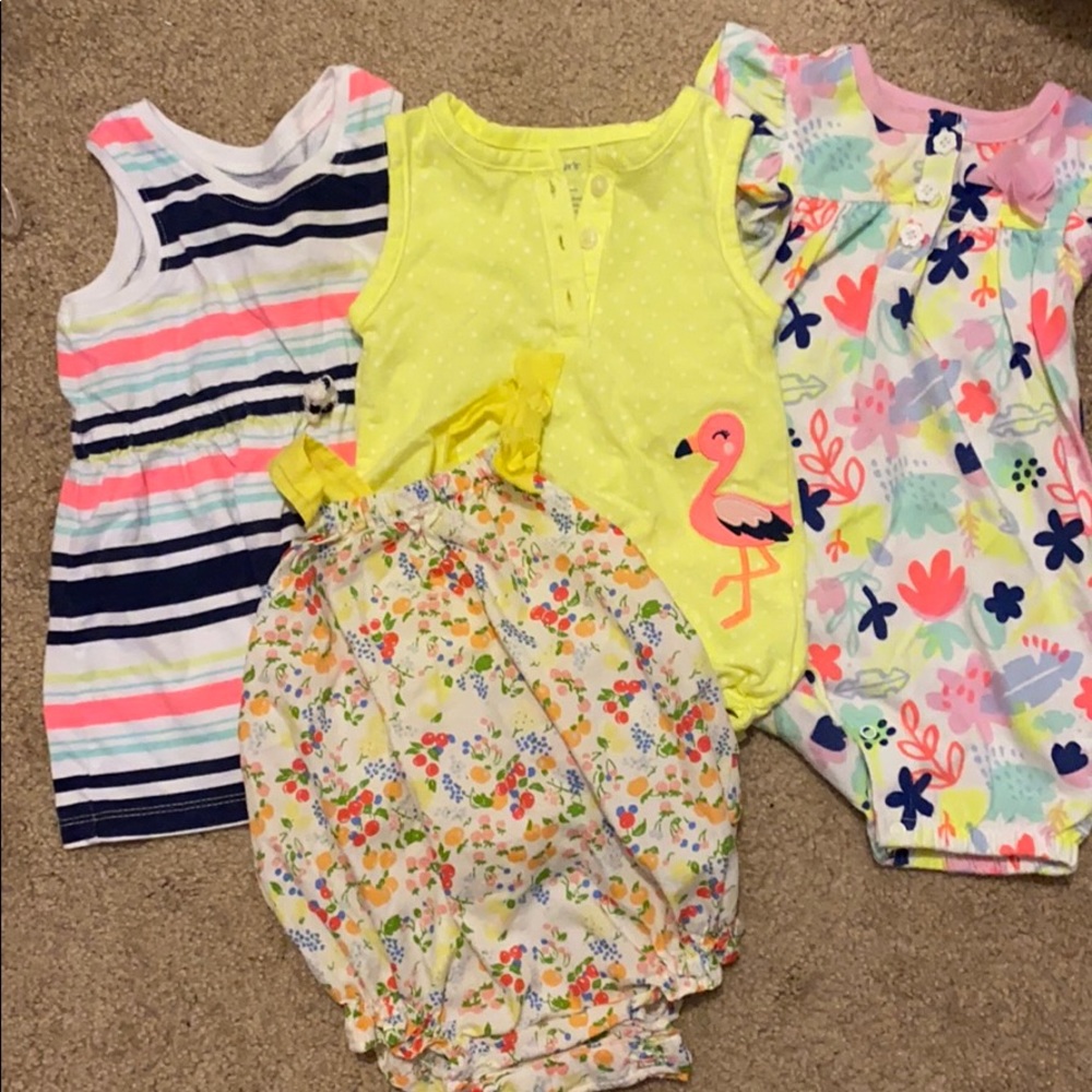 Baby Girls Dress and Rompers